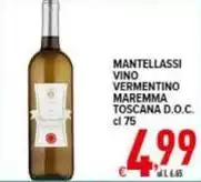 Mantellassi - Vino Vermentino Maremma Toscana D.O.C Mantellassi - Vino Vermentino Maremma Toscana D.O.C