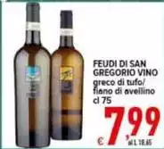 Feudi di san gregorio - Gregorio Vino Feudi di san gregorio - Gregorio Vino