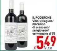 Il podere - Vino Ciliegiolo Il podere - Vino Ciliegiolo