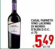 Casal farneto - Vino Lacrima Di Morro D'alba D.O.C. Casal farneto - Vino Lacrima Di Morro D'alba D.O.C.