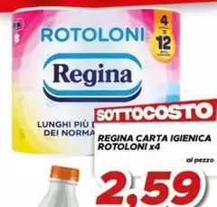 Regina - Carta Igienica Rotoloni