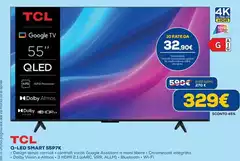 TCL - Q-Led Smart 55P7K