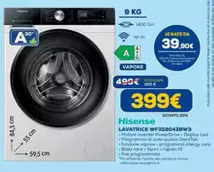 Hisense - Lavatrice WF3S9043BW3