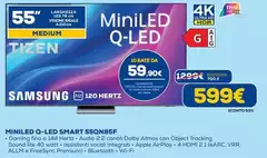 Samsung - Miniled Q-Led Smart 55QN85F