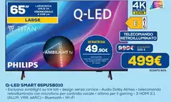 Philips - Q-Led Smart 65PUS8010