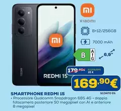 Xiaomi - Smartphone Redmi 15 Xiaomi - Smartphone Redmi 15