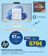 HP - Desktop 24-CR0071NL