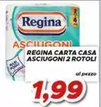 Regina - Carta Casa Asciugoni 2 Rotoli