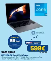 Samsung - Notebook Galaxy BOOK4