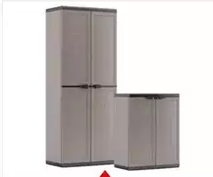 Keter - Set 2 Armadi In Polipropilene Keter - Set 2 Armadi In Polipropilene