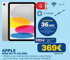 Apple - IPad Wi-Fi 11A Gen Apple - IPad Wi-Fi 11A Gen