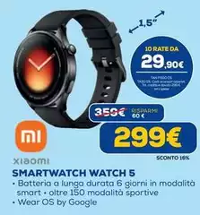 Xiaomi - Smartwatch Watch 5