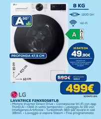 LG - Lavatrice F2NX50S8TLB
