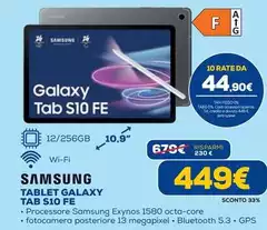 Samsung - Tablet Galaxy Tab S10 FE