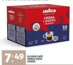Lavazza - 50 Cialde Caffè Crema E Gusto