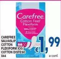 Carefree - Salvaslip Cotton Flexiform/Cotton Disteso