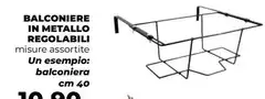 Balconiere In Metallo Regolabili