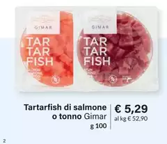 Gimar - Tartarfish Di Salmone O Tonno