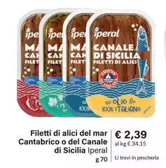 Filetti Di Alici Del Mar Cantabrico O Del Canale Di Sicilia