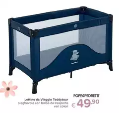 Foppapedretti - Lettino Da Viaggio Teddytour