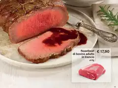 Roastbeef Di Bovino Adulto In Trancio Roastbeef Di Bovino Adulto In Trancio