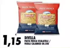 Divella - Pasta Fresca Scialatelli/ Fusilli Calabresi Divella - Pasta Fresca Scialatelli/ Fusilli Calabresi