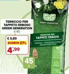 Green - Terriccio Per Tappeto Erboso  Generation