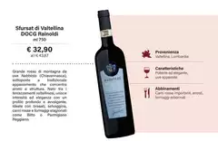 Valtellina - Sfusot Di  DOCG Rainoldì