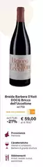 Braida -  Barbera D'Asti DOCG Bricco Dell'Incolore