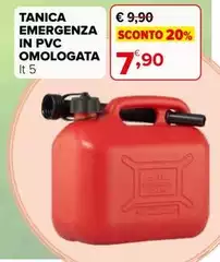 Tanica Emergenza In Pvc Tanica Emergenza In Pvc