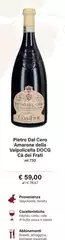Casa buratti - Pietro Dal Cero Amarone Dolla Valpolicella DOCG