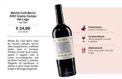 Rossi - Merlot Colli Berici DOC Incama Campo Del Lago