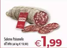 Salame Paisanella Salame Paisanella