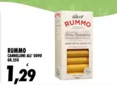 Rummo - Cannelloni All' Uovo Rummo - Cannelloni All' Uovo