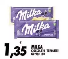Milka - Cioccolato Tavolette
