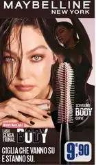 Maybelline - Ciglia Che Vanno Su E Stanno Su