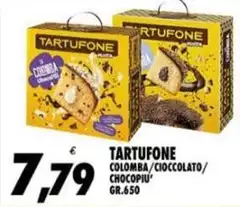 Tartufone Colomba/cioccolato/ Chocopiu