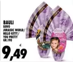 Bauli - Uovo Jurassic World