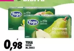 Yoga - Succhi Yoga - Succhi