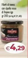 Callipo - Filetti Di Tonno Con Cipolla Rossa Di Tropea IGP