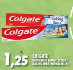 Colgate - Dentifricio Family Action/ Baking Soda/ Herbal