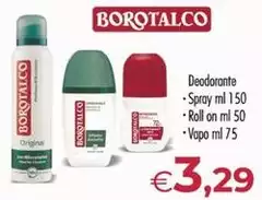 Borotalco - Deodorante