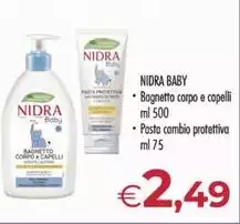 Nidra -  Baby Bagnetto Corpo E Copelli 