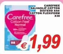 Carefree - Salvaslip Cotton Disteo/Cotton Flexiform