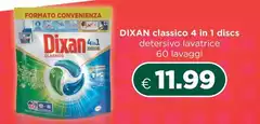 Dixan - Classico 4 In 1 Discs Detersivo Lavatrice Dixan - Classico 4 In 1 Discs Detersivo Lavatrice