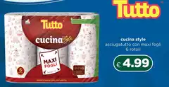 Tuttogelo - Cucina Style Asciugatutto Con Maxi Fogli