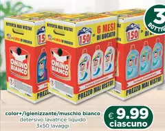 Omino Bianco - Detersivo Lavatrice Liquido Omino Bianco - Detersivo Lavatrice Liquido