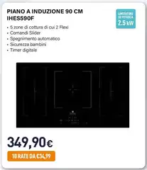 Electroline - Piano A Induzione 90 Cm IHES590F