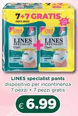 Lines - Specialist Pants Dispositivo Per Incontinenza