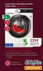 Aeg - Lavatrice Universaldose Serie 7000 LR7FD104V